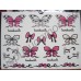 Временные татуировки в ассортименте Waterproof body tattoo stickers